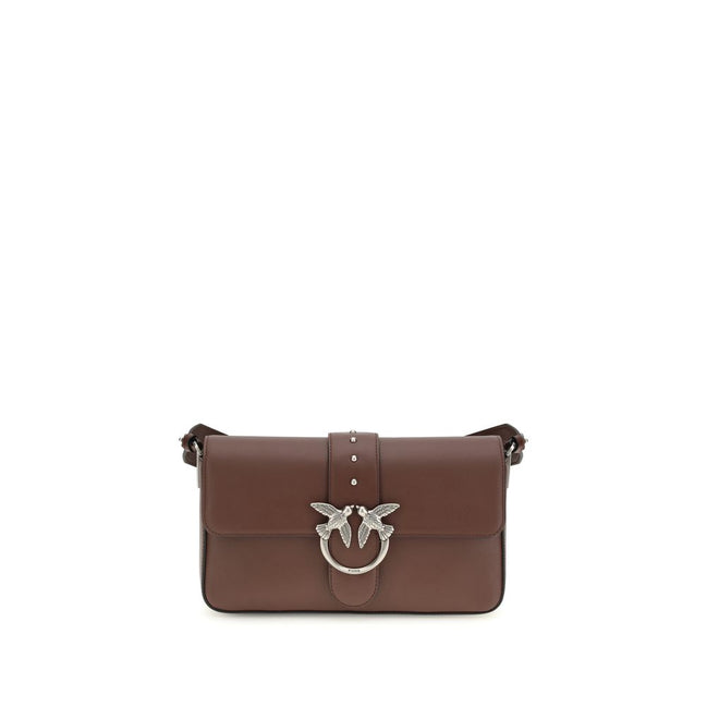 PINKO Brown Love One Shoulder Bag