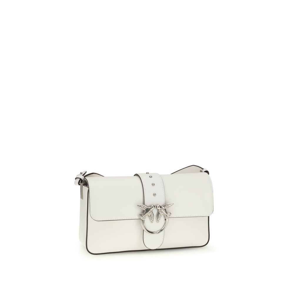 PINKO White Love One Shoulder Bag