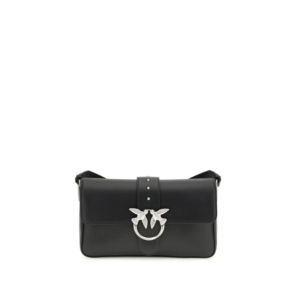 PINKO Black Love One Shoulder Bag