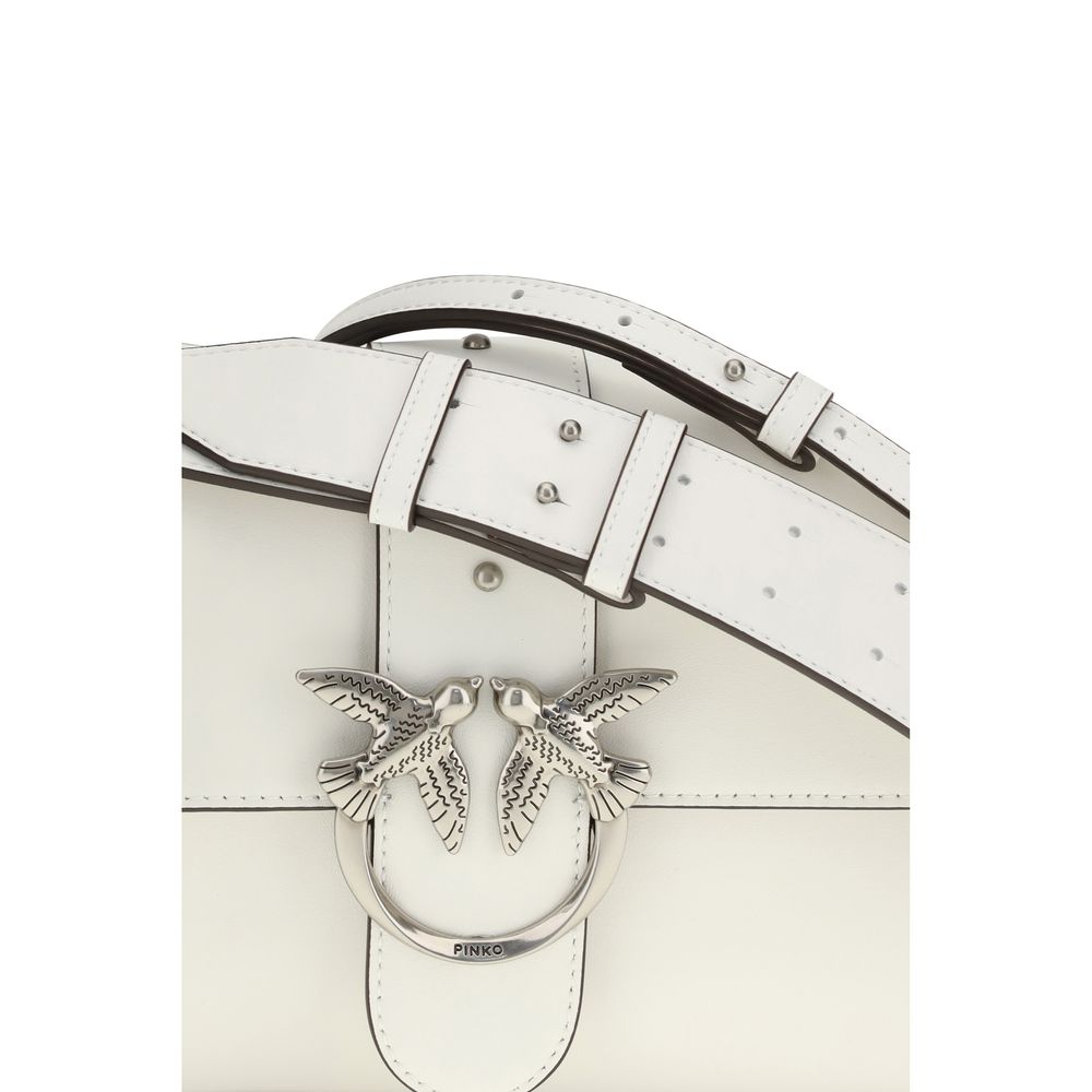 PINKO White Love One Shoulder Bag