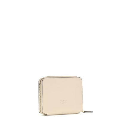 PINKO Beige Zip-Around Wallet