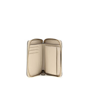 PINKO Beige Zip-Around Wallet