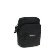 Sac bandoulière Balenciaga en polyamide noir