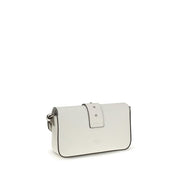PINKO White Mini Love Shoulder Bag
