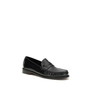 Mocassins à enfiler Tom Ford en cuir de veau noir Bos Taurus
