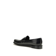 Mocassins à enfiler Tom Ford en cuir de veau noir Bos Taurus