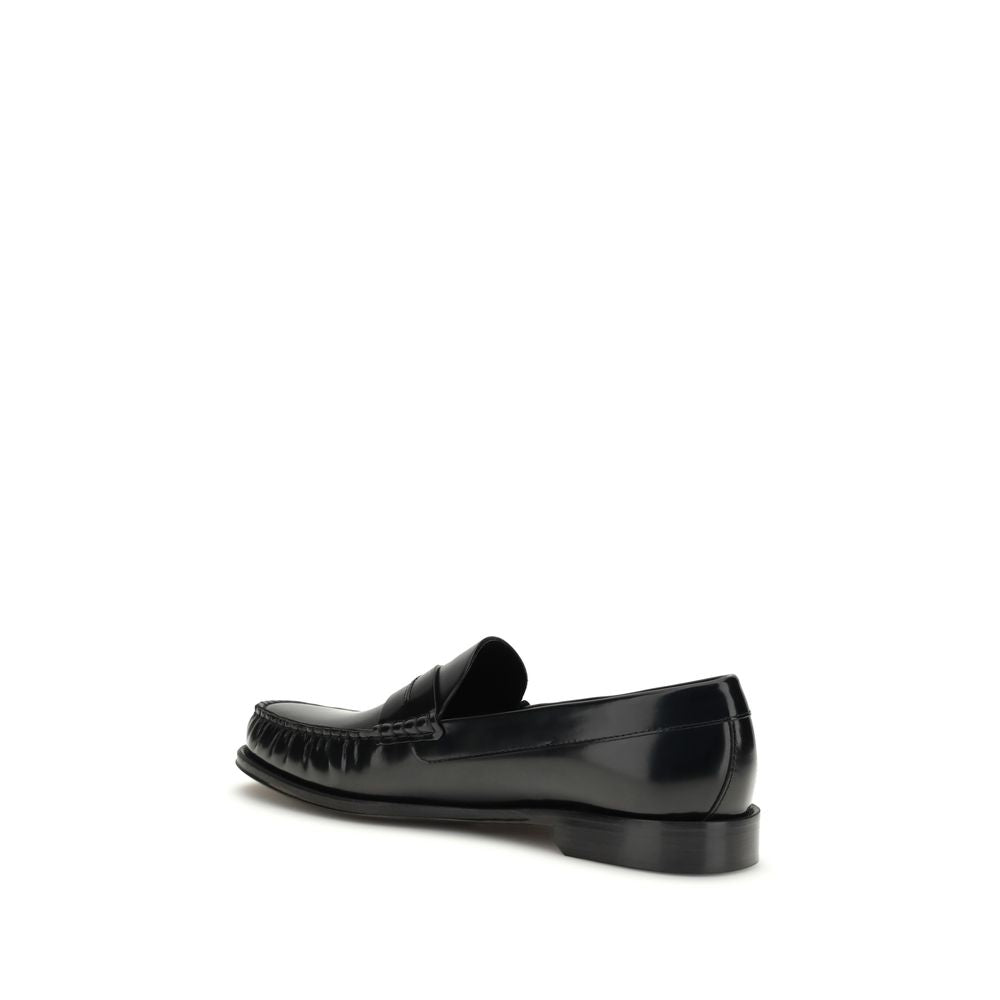 Mocassins à enfiler Tom Ford en cuir de veau noir Bos Taurus