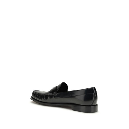 Mocassins à enfiler Tom Ford en cuir de veau noir Bos Taurus