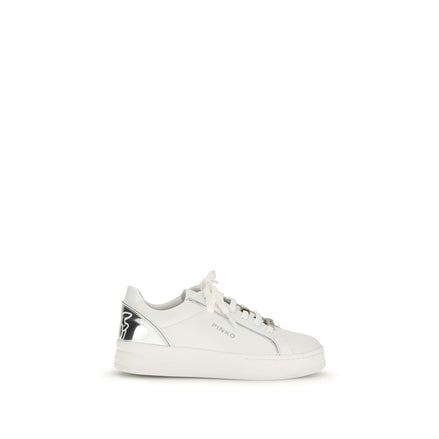 PINKO White Iris Low Top Sneakers