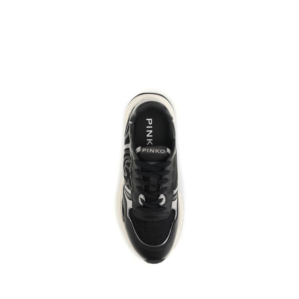 PINKO Black Zoe Athletic Sneakers