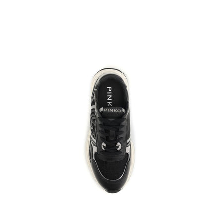 PINKO Black Zoe Athletic Sneakers