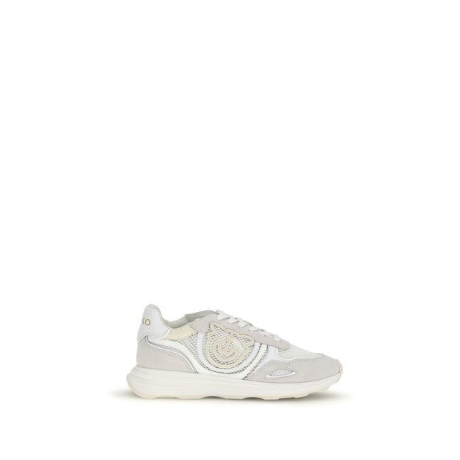 PINKO White Zoe Athletic Sneakers