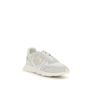 PINKO White Zoe Athletic Sneakers