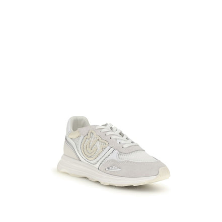 PINKO White Zoe Athletic Sneakers