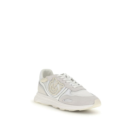PINKO White Zoe Athletic Sneakers