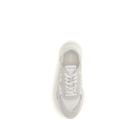PINKO White Zoe Athletic Sneakers
