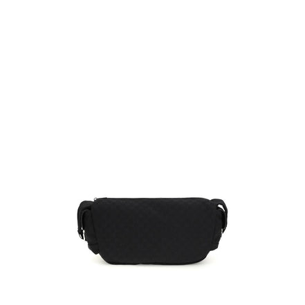 Borsa a Spalla Gucci Nera in Poliestere