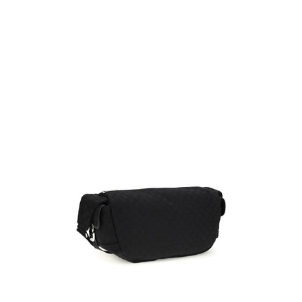 Borsa a Spalla Gucci Nera in Poliestere
