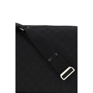 Borsa a Spalla Gucci Nera in Poliestere