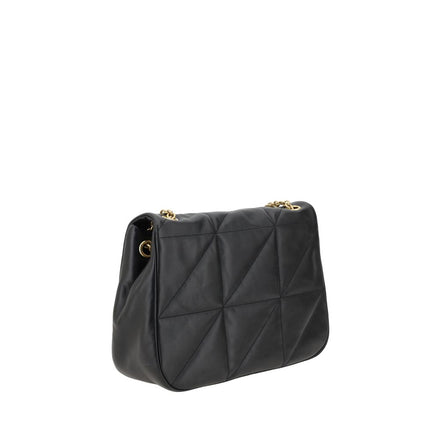 Borsa a tracolla Saint Laurent in pelle di vitello nera Bos Taurus