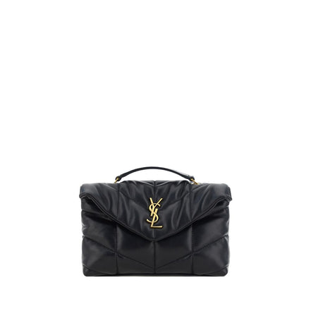 Sac à bandoulière Saint Laurent en agneau noir Ovis Aries Aries