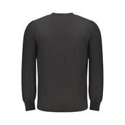 Hugo Boss Black Cotton Men Sweater