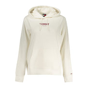 Sweat-shirt Tommy Hilfiger en coton blanc pour femme