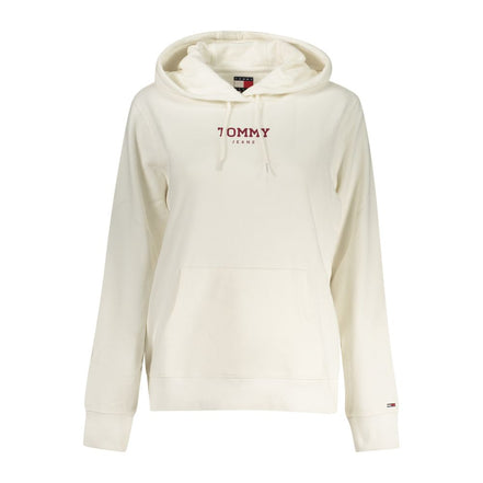 Sweat-shirt Tommy Hilfiger en coton blanc pour femme
