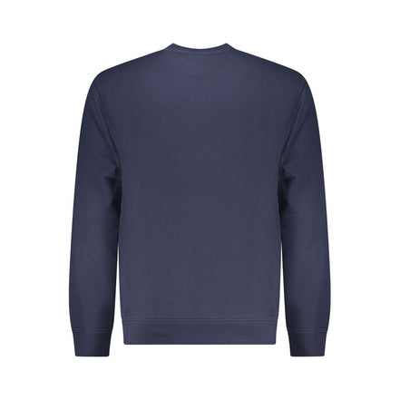 Felpa da uomo Tommy Hilfiger in cotone blu
