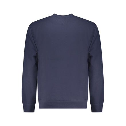 Felpa da uomo Tommy Hilfiger in cotone blu