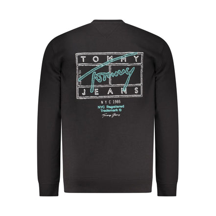 Tommy Hilfiger Black Cotton Sweatshirt