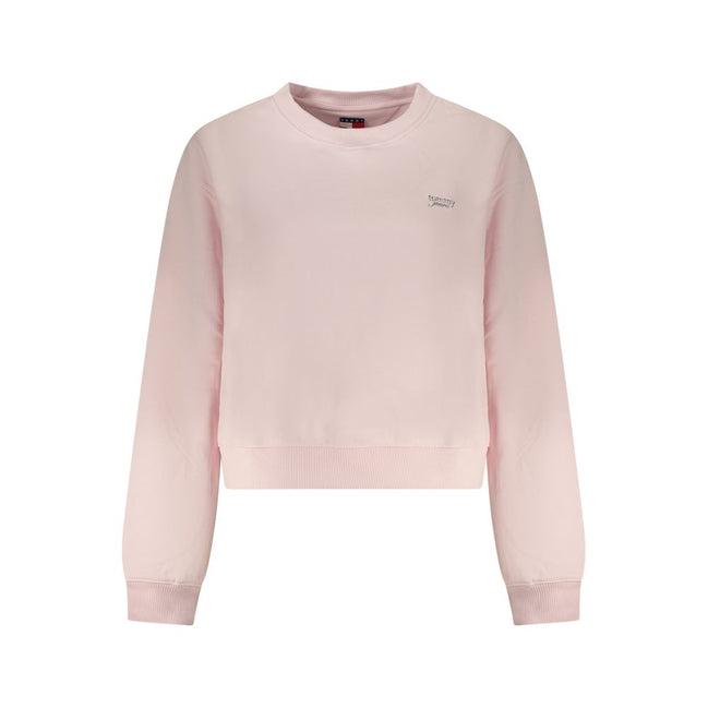 Sweat-shirt Tommy Hilfiger rose en coton pour femme