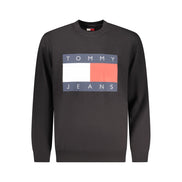 Felpa da uomo Tommy Hilfiger in cotone nero