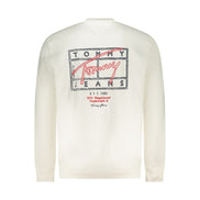 Tommy Hilfiger Sweatshirt en coton blanc pour homme