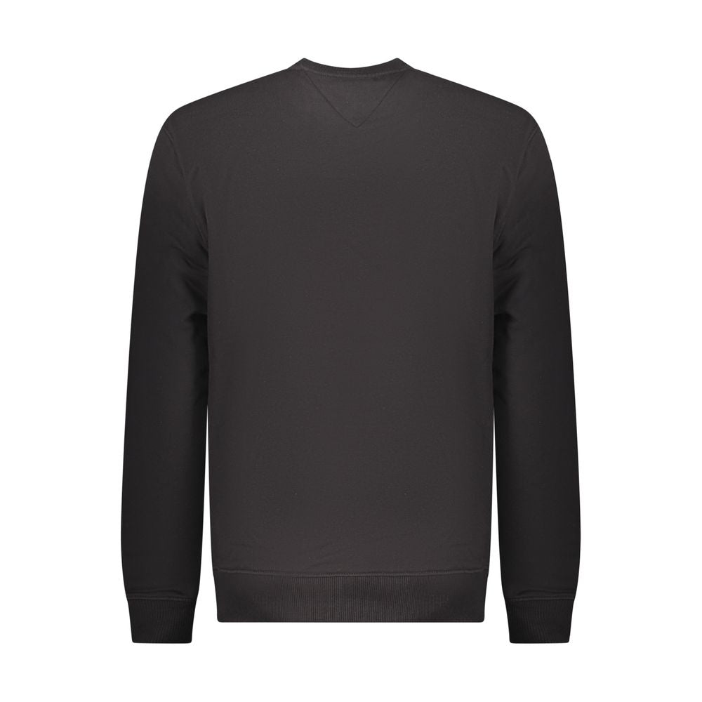 Felpa da uomo Tommy Hilfiger in cotone nero