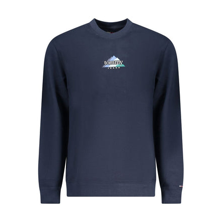 Tommy Hilfiger Blue Cotton Sweatshirt