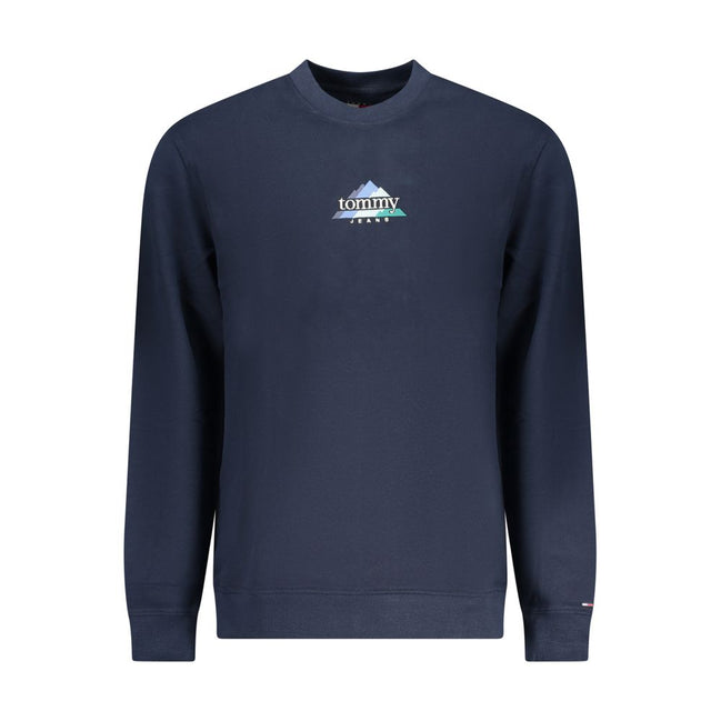 Tommy Hilfiger Blue Cotton Sweatshirt