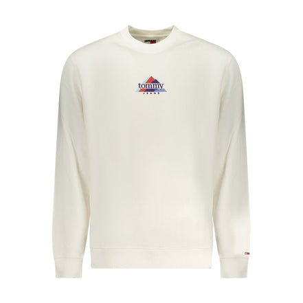 Tommy Hilfiger White Cotton Sweatshirt