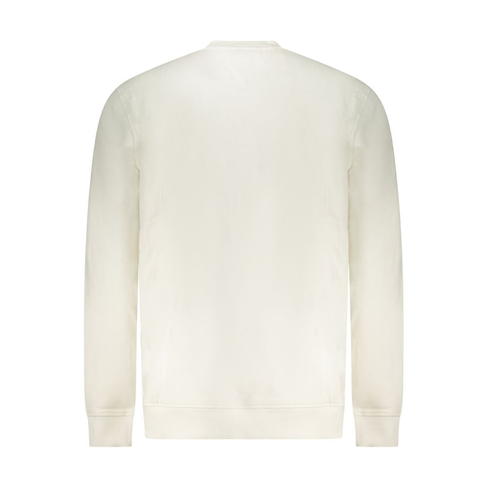 Tommy Hilfiger White Cotton Sweatshirt