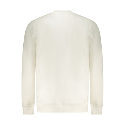 Felpa da uomo Tommy Hilfiger in cotone bianco