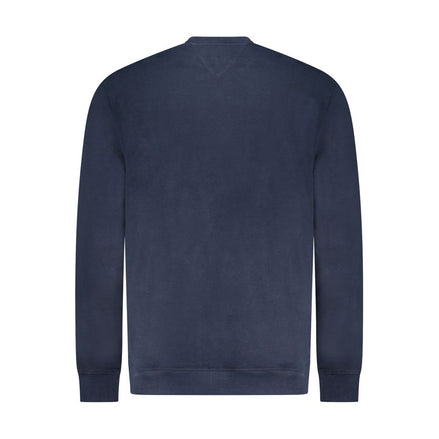Felpa da uomo Tommy Hilfiger in cotone blu