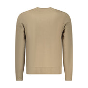 Maglione Uomo Hugo Boss in Cotone Marrone