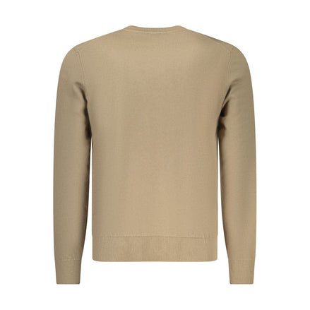 Maglione Uomo Hugo Boss in Cotone Marrone