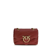 PINKO Bordeaux Love Baby Crossbody Bag