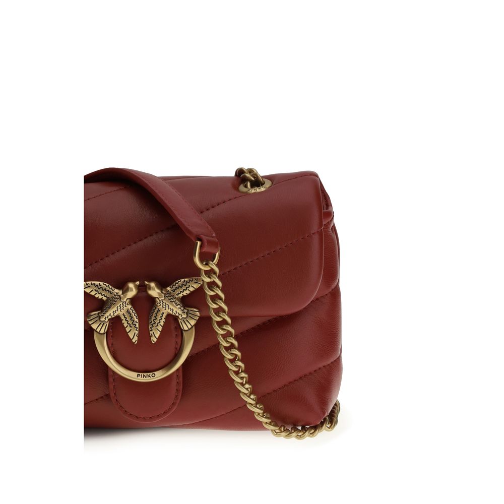 PINKO Bordeaux Love Baby Crossbody Bag