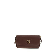 PINKO Brown Baguette Soft Shoulder Bag