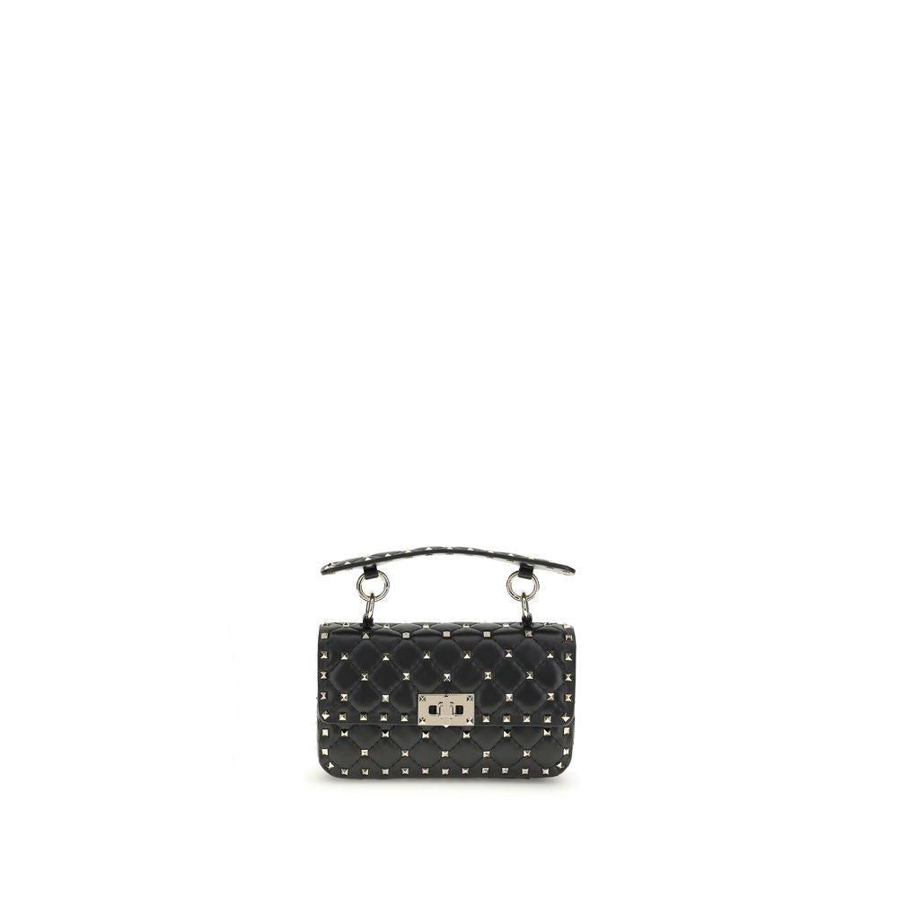 Valentino Garavani Black Leather Handbag