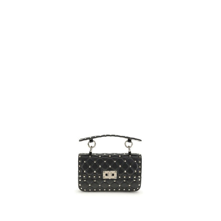 Valentino Garavani Black Leather Handbag