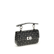 Valentino Garavani Black Leather Handbag