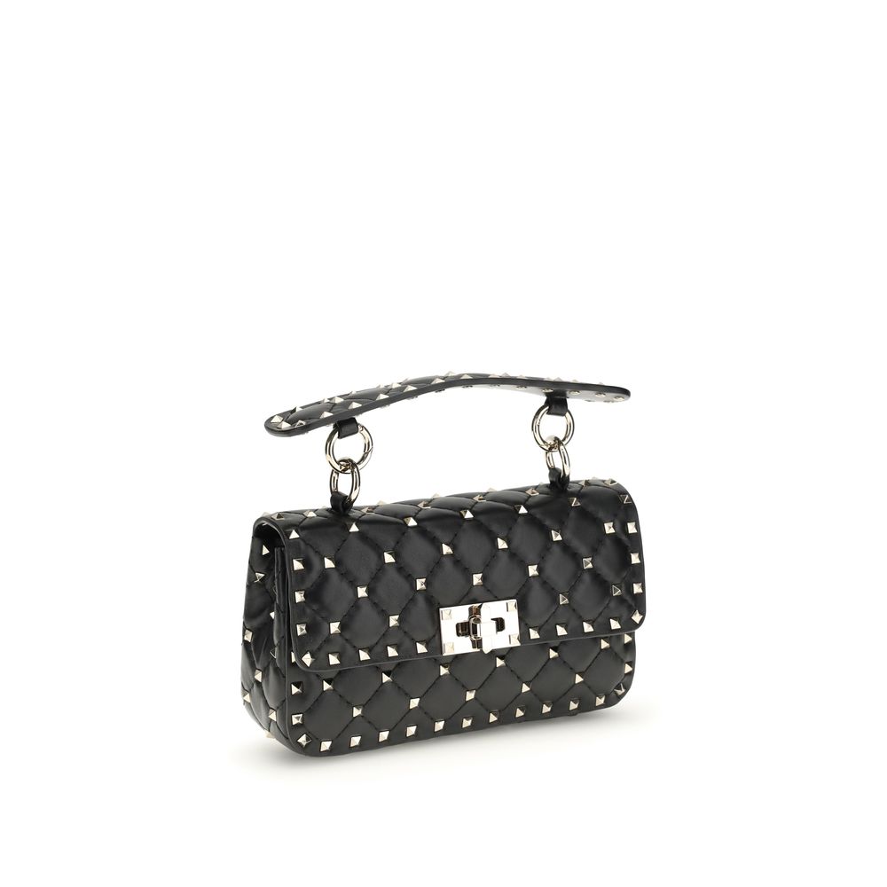Valentino Garavani Black Leather Handbag